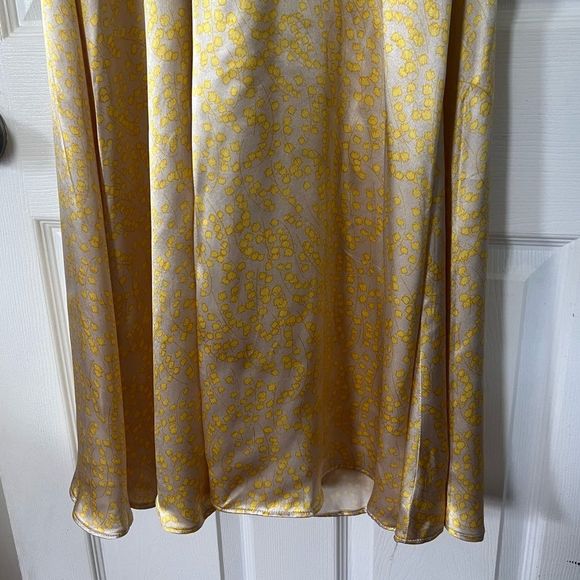 Ganni Cameron V-neck Floral Satin Maxi Dress - Picture 10 of 15